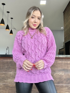 Tricot Sofia rosa bebê - loja online