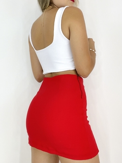 Cropped Leticia branco - comprar online