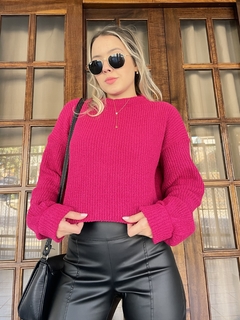 Tricot mousse Canadá pink - loja online