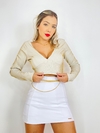 Cropped Jade branco