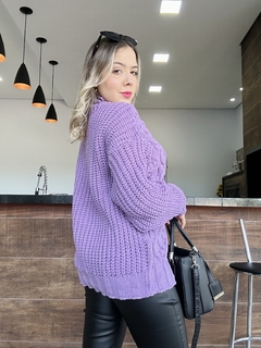 Tricot Sofia lilás - comprar online