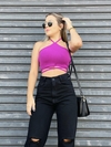 Cropped Mia roxo