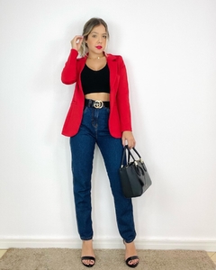 Blazer luxo vermelho - comprar online