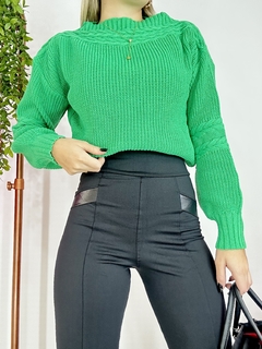 Tricot Ellen verde - comprar online