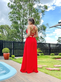 Vestido Heloisa vermelho - comprar online