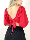 Cropped Rebecca Vermelho