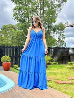 Vestido Luísa azul