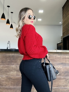 Tricot Penélope vermelho - comprar online