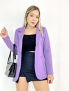 Blazer luxo lilás