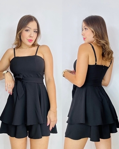 Vestido macaquinho Valentina preto