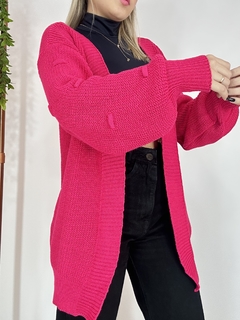 Cardigan tricot Becky pink hot na internet