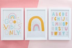 Imagem do Quadro Decorativo Infantil Good Vibes