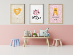 Trio Quadros - Little Princess - comprar online