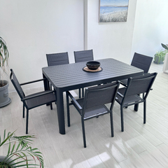 Juego Comedor Extensible Hudson - Brauer Muebles