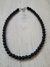 Collar Perlas Negras N°8