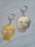 Llavero Calavera x2