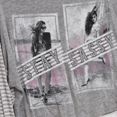 REMERA STAY SASSY - comprar online