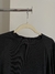 Blusa Black Franzida - criatura vintage