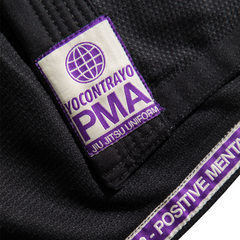 Imagen de KIMONO PMA (POSITIVE MENTAL ATTITUDE) - Negro