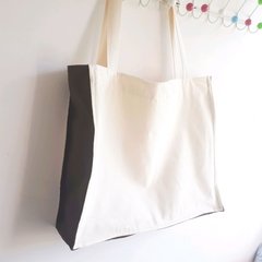 Sacola Maxi bag crua/marrom - comprar online