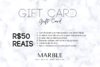 Gift Card MARBLE - Cartão Presente MARBLE