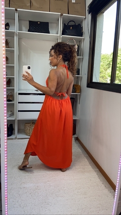 Vestido Midi Viscose com Mangas (36-42) na internet