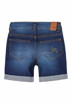Bermuda Charpey Comfort Jeans Azul Escuro - comprar online