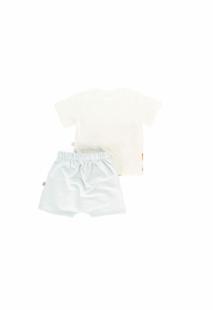 Conjunto Baby Gut Camiseta e Shorts Amigos Animais na internet