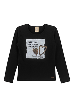 Blusa Colorittá Believe In Your Dreams