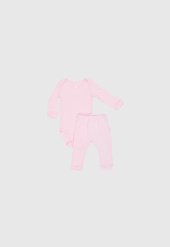 Conjunto Baby Gut Body e Calça Rosa - comprar online