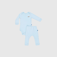 Conjunto Baby Gut Body e Calça Unisex Azul Claro - comprar online