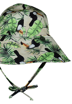 Kit Grow Up Macacão e Chapéu Tropic Tucanos Com Proteção UV+50 - loja online