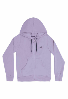 Jaqueta Açucena em Moletom Felpado Lilac - comprar online