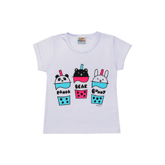 Pijama Menina Dadomile Brilha no Escuro Milk Shake - comprar online