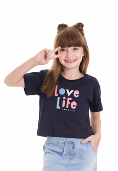 Conjunto Tmx Kids Love Life Jeans Confort Marinho na internet