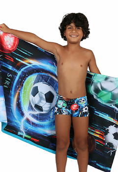 Toalha Siri Kids Felipe Estampa Multiverso - comprar online