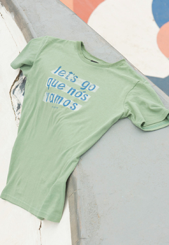 T-Shirt Plus King&Joe Play Lets Go Verde Floresta - GO GO YO Roupas Infantis