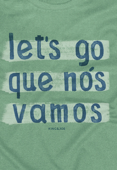 T-Shirt Plus King&Joe Play Lets Go Verde Floresta - comprar online