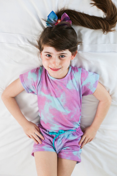 Pijama Dadomile Menina Tie Dye - GO GO YO Roupas Infantis