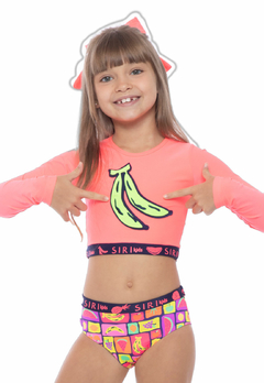 Biquini Siri Kids Cropped Sarita Piquenique - comprar online