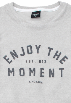 Blusão King&Joe Play Soft Enjoy Areia - comprar online