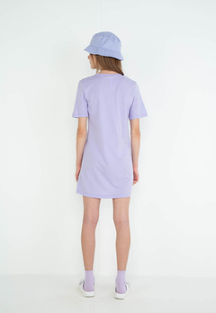 Vestido Dimy Candy T-Dress Over Lilás Lilac