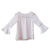 Blusa Feminina Detalhes Vazados Flare - comprar online