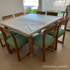 MESA CARTAGENA CEMENTICIA EN PETIRIBÍ (CUADRADA) - comprar online