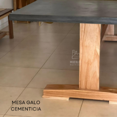 MESA GALO CEMENTICIA - comprar online