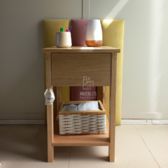 MESA DE LUZ ANNE con cajon embutido - comprar online