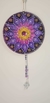 Mandala 15 cm Violetas - comprar online