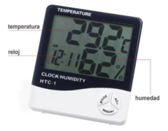ESTACION METEOROLÓGICA CON SENSOR TERMOHIRGOMETRO