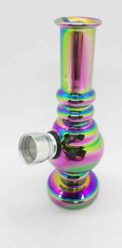 BONG RAINBOW DE VIDRIO 13 CM