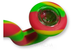 PIPA MAGICA DE SILICONA Y VIDRIO 13 CM en internet